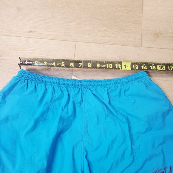 Vtg Mens Blue 1983 I Dig Beach Volleyball Shorts NOS Made in U.S.A. READ - Picture 4 of 6